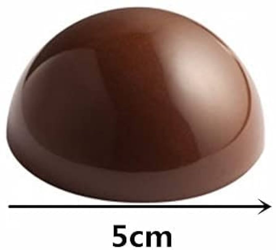 チョコレートモールド Amazon.co.jp: ポリカーボネート球形チョコレートモールド 各